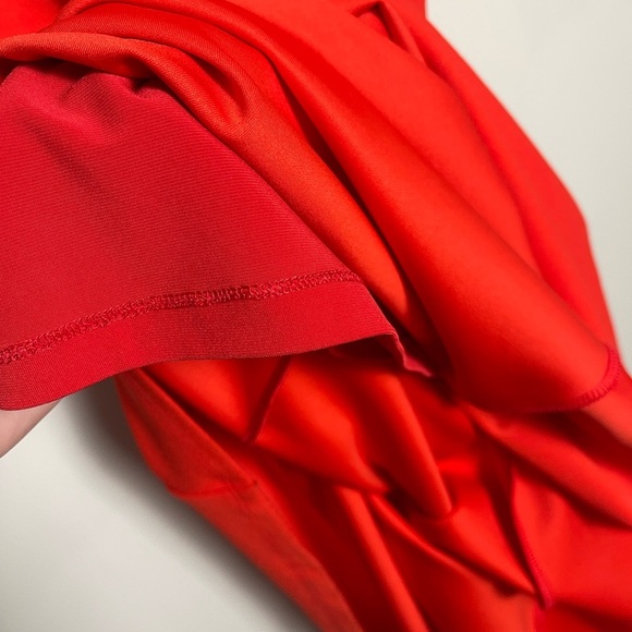 Nookie | Revolve | Diva Red Maxi Gown Choker Neckline Romantic Formal Wedding - Picture 4 of 12